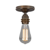 Bexter Flush Mount - Antique Brass
