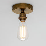 Bexter Flush Mount - Antique Brass