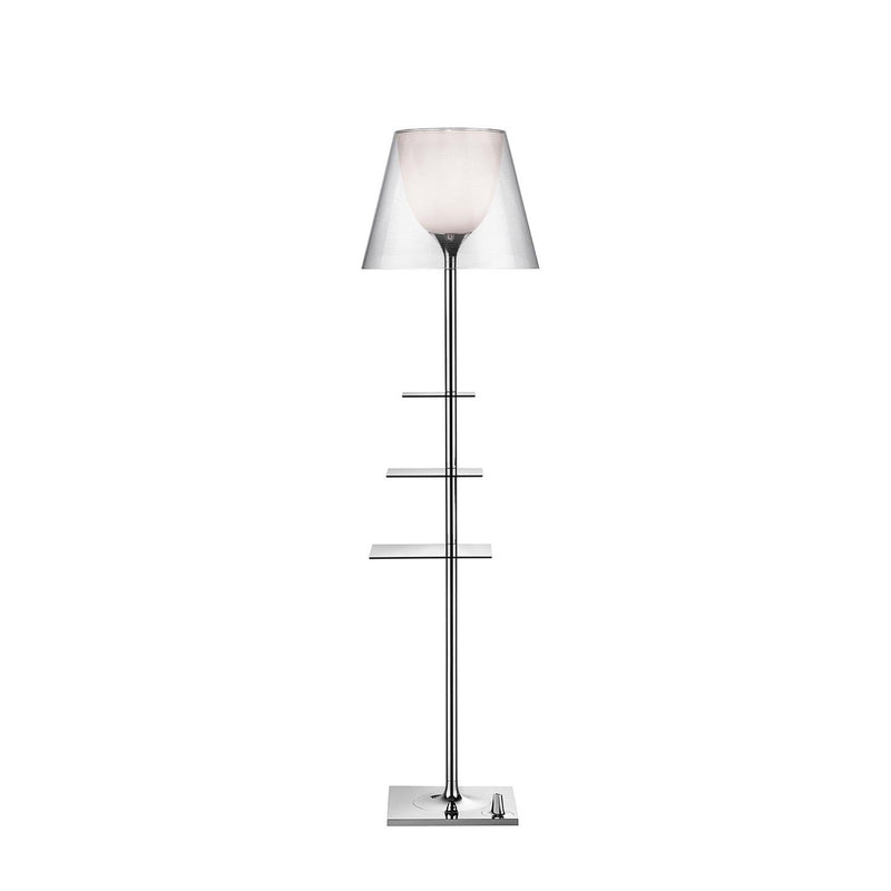 Bibliotheque Nationale Floor Lamp Transparent by Flos
