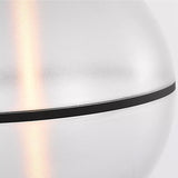 Bicono Round Pendant Nightshade Black By Visual Comfort Detailed View-3