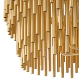 Bijou Six Light Chandelier - Deluxe Gold