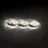 Bijoux Vanity Light Aged Brass Medium By Schonbek With Light