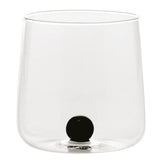 Bilia Tumbler Set of 6 Black By Zafferano