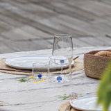 Bilia Tumbler Set of 6 Cabalt Blue By Zafferano - Lifestyle View