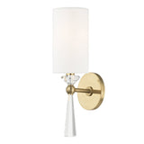 Birch Wall Sconce - Aged Brass by Hudson Valley