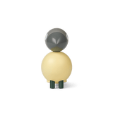 Kay Bojesen Year Bird Bella, Cream/Grey, H: 4.9" By Kay Bojesen