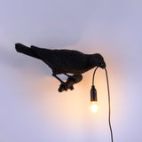 Bird Lamp Looking Right By Seletti, Finish: Black