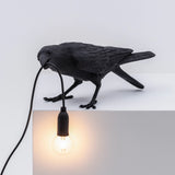 Bird Lamp Playing Outdoor By Seletti, Finish: Black