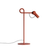 Bird Table Lamp Brick Red by KDLN