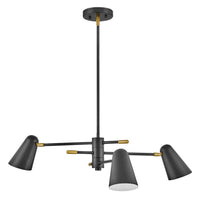 Birdie Medium Convertible Mobile Single Tier Chandelier