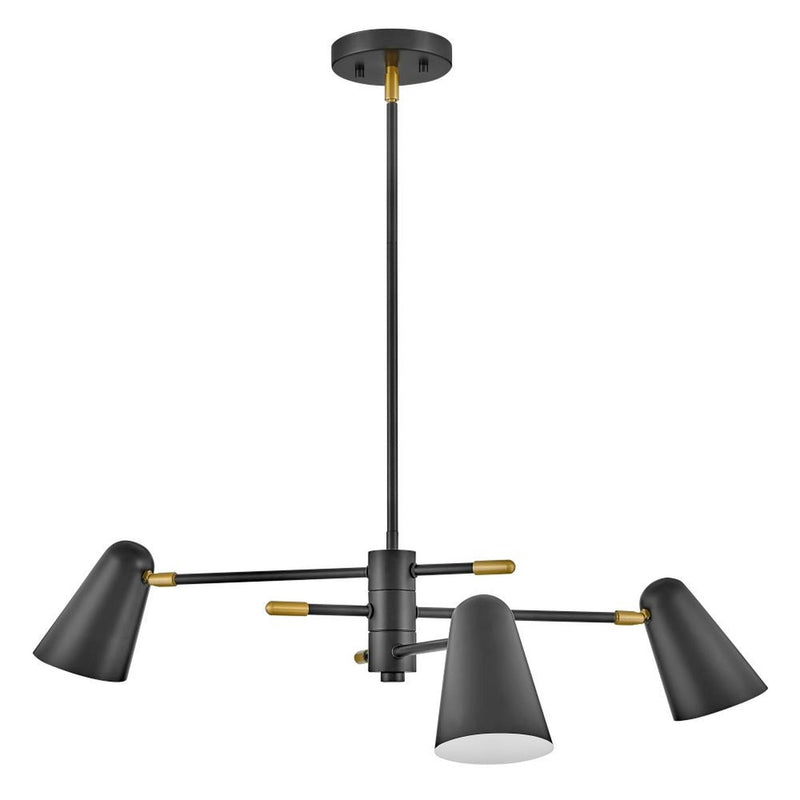 Birdie Medium Convertible Mobile Single Tier Chandelier