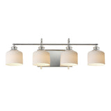 Bisque Bath Vanity Light Polished Nickel by Maxim Lighting