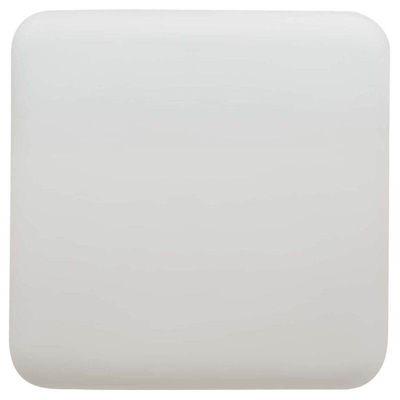 Bisque Ceramic Small Square Backlit ADA Color Selectable Wall Sconce by Justice Design