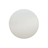 Bisque Medium Ceramic Round Backlit Color Temperature Selectable LED Wall Sconce by Justice Design