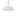 Bisque Rigid Stem Kit Ceramic Small Spire Pendant by Justice Design