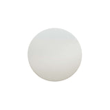 Bisque Small Ceramic Round Backlit Color Temperature Selectable LED Wall Sconce by Justice Design