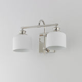 Bisque Wall Sconce Polished Nickel by Maxim Lighting