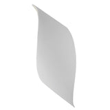 Bisque Wave Ceramic LED ADA Wall Sconce by Justice Design