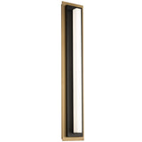 Black-Aged Brass Lyrikal Wall Sconce by Modern Forms