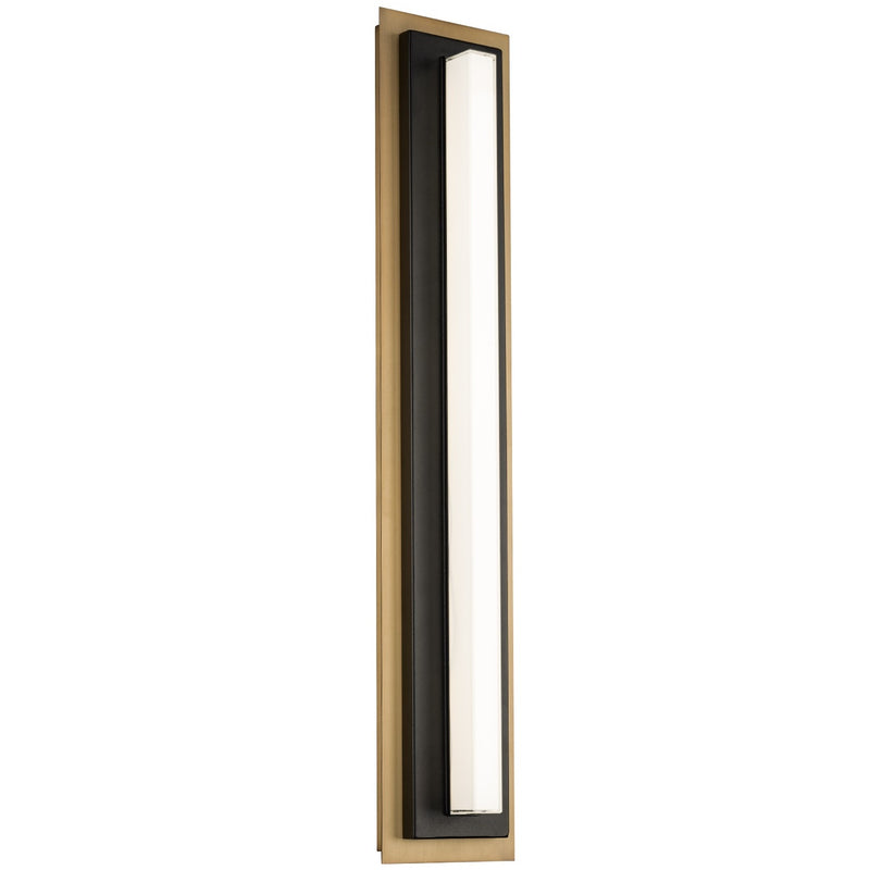 Black-Aged Brass Lyrikal Wall Sconce by Modern Forms