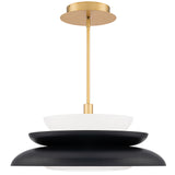 Black-Gold Capulet Pendant by WAC Lighting