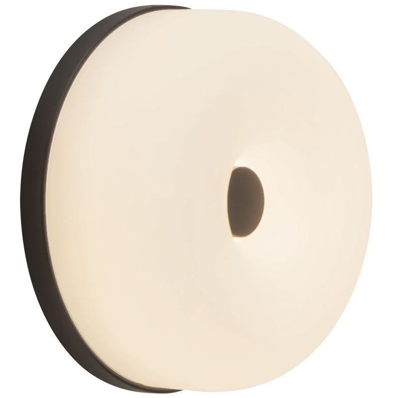Black-Matte Opal Gold Jada Wall Sconce by Kuzco Lighting