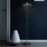 Black/Opal Blossi Floor Lamp by Nuura