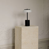 Black/Opal Blossi Mini Portable Table Lamp by Nuura