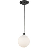 Black-Opal Glass Bolla Pendant by Kuzco Lighting