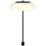 Black/Opal Large Blossi In-set Table Lamp by Nuura