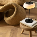 Black/Opal Small Blossi Table Lamp by Nuura