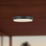 Black 11inch Bailey Exterior Ceiling by Kuzco