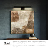 Black 23inch Vega Picture Wall/Picture Light by Kuzco Lighting