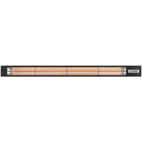 Black 4000 Watt Low Profile Electric Infrared Single Element Heather by Eurofase Heating