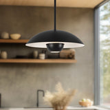 Black 5inch Umbra Pendant by Kuzco Lighting