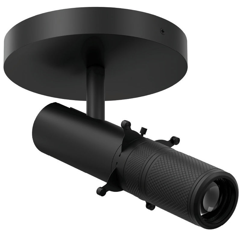 Black Adjustable Beam Large Stealth Framing Projector Monopoint LED by WAC Lighting