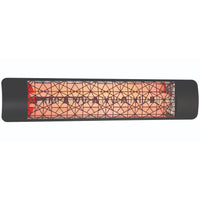 Black Astra Dual Element 39" 4000 Watt Patio Heather by Eurofase Heating