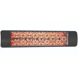 Black Astra Dual Element 39inch 5000 Watt Electric Patio Heater by Eurofase Heating