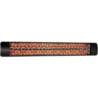 Black Astra Dual Element 61inch 6000 Watt Electric Patio Heather by Eurofase Heating