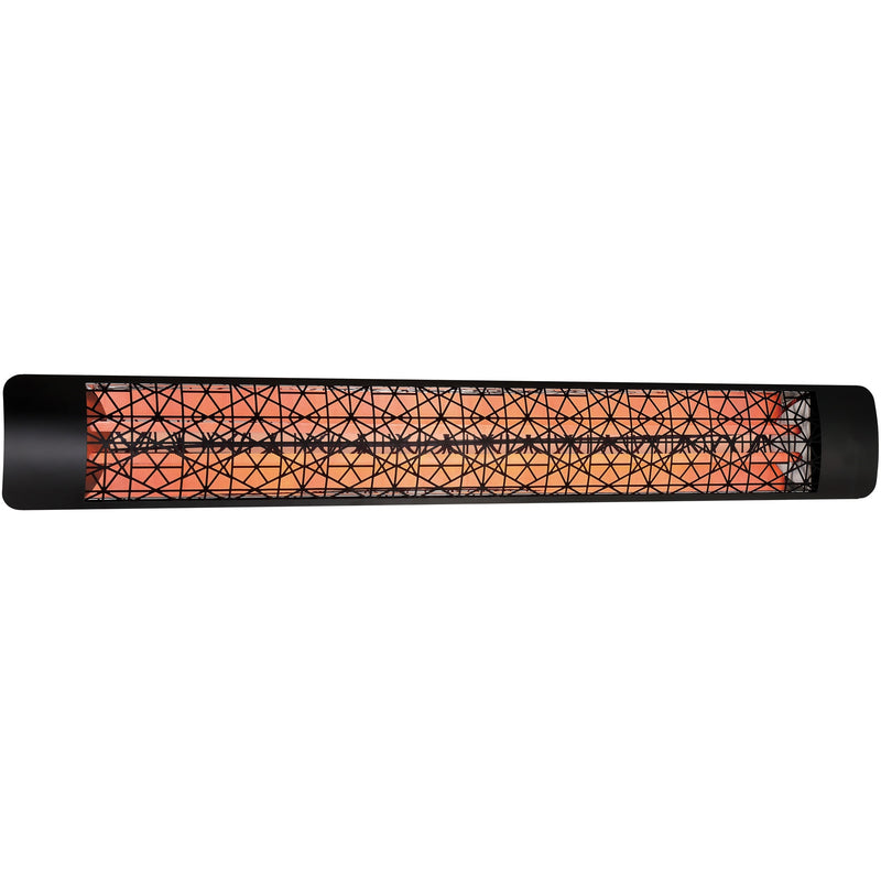 Black Astra Dual Element 61inch 6000 Watt Electric Patio Heather by Eurofase Heating
