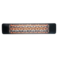 Black Astra Single Element 39" 2000 Watt Electric Patio Heather by Eurofase Heating