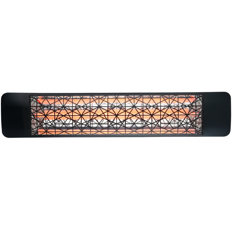 Black Astra Single Element 39" 2500 Watt Heather by Eurofase Heating