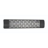Black Brix Dual Element 39" 4000 Watt Patio Heather by Eurofase Heating