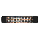 Black Brix Single Element 39" 1500 Watt Electric Patio Heather by Eurofase Heating