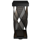 Black Brocade Outdoor Post Mount by WAC Lighting