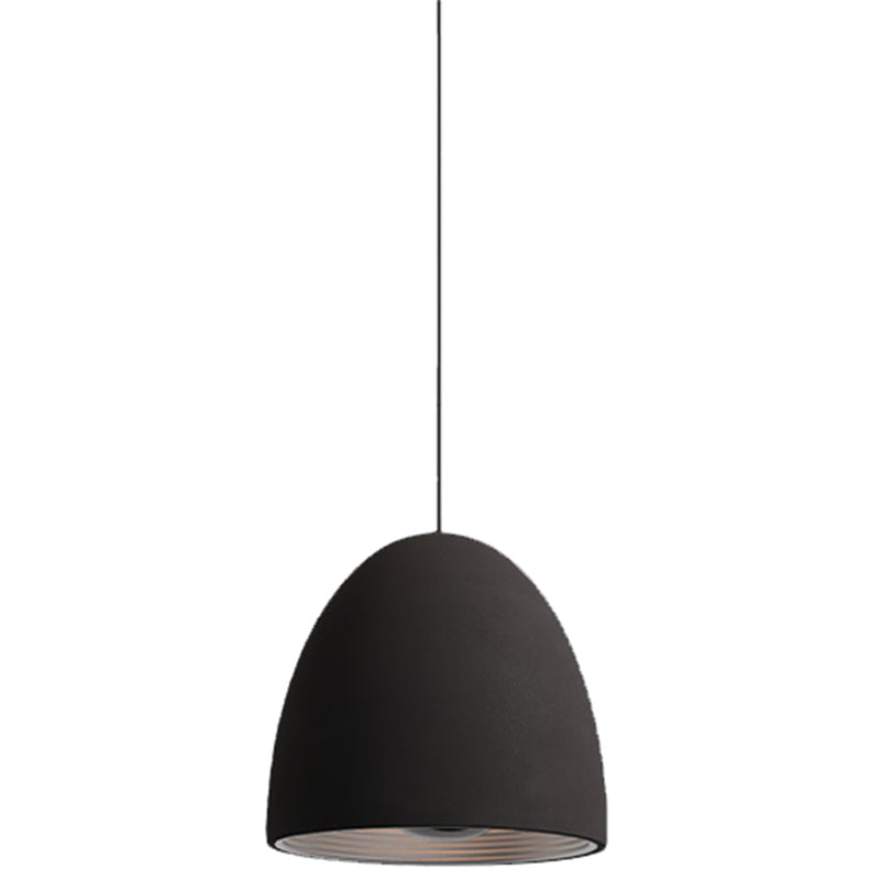 Concrete Castle Noir Pendant by Seed Design