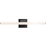 Black Chrome Flatte 4CCT LED Bath and Wall Sconce by WAC Lighting
