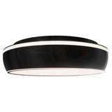 Black Chrome Ringwall 4CCT LED Flush Mount by WAC Lighting