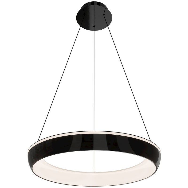 Black Chrome Ringwall 4CCT LED Pendant by WAC Lighting