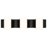Black Circle Line 4CCT Bath and Wall Light by WAC Lighting